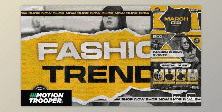Download Trendy Paper Fashion Slideshow (Videohive 51033030) - AE Project