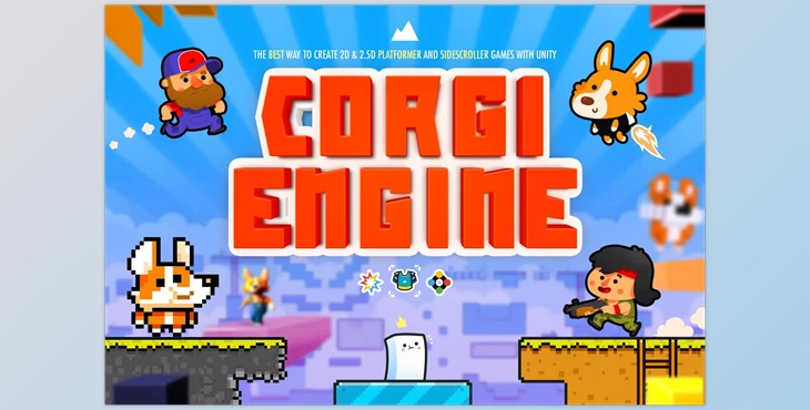 Download Corgi Engine - 2D + 2.5D Platformer v9.1