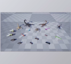 Download Unreal Engine - Medhue Insect Pack