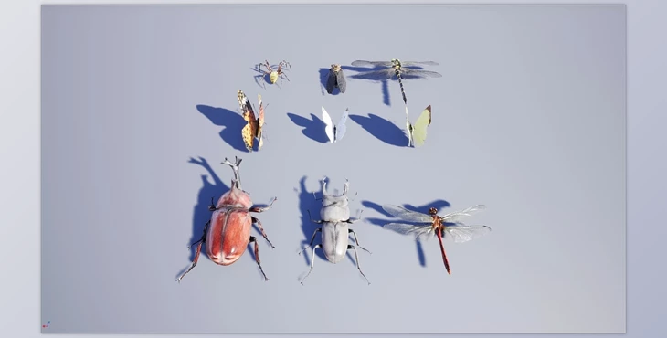 Download Unreal Engine - Japanese Insect Pack