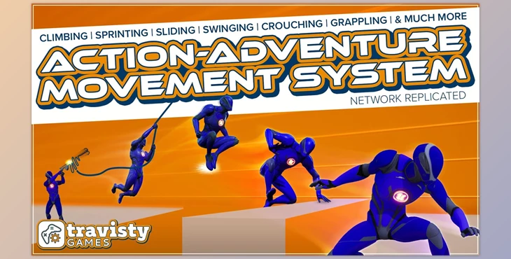 Download Unreal Engine - Action-Adventure Movement System v1.3.3