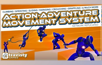 Download Unreal Engine - Action-Adventure Movement <span class='badge badge-warning'>System</span> v1.3.3