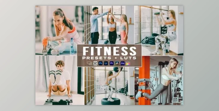 Download Fitness Presets - luts Videos Premiere Pro - QUPQUWS