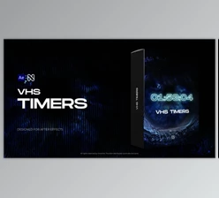 Download VHS Timers (Videohive 51081439) - AE Project