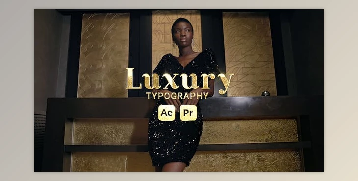 Download Luxury Typography (Videohive 51018634) - AE Project