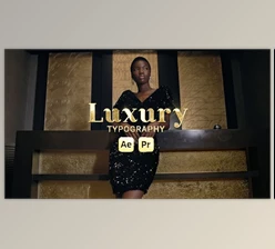 Download Luxury Typography (Videohive 51018634) - AE Project