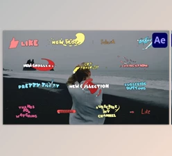 Download Social Media Subscribe Buttons for After Effects (Videohive 50976274) - AE Project