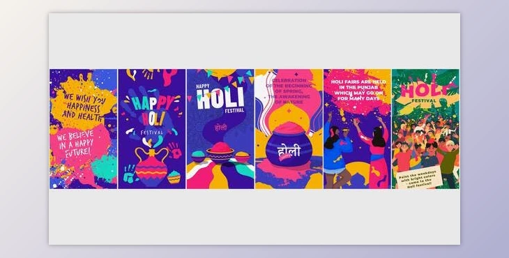 Download Holi Vertical Stories (Videohive 50923004) - AE Project