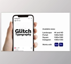 Download Glitch Typo (Videohive 50934226) - AE Project