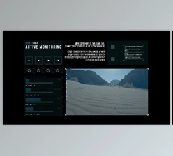 Download HUD Active Monitoring (Videohive 50848628) - AE Project