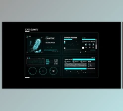 Download HUD Screen Bacterial Scan (Videohive 50811409) - AE Project