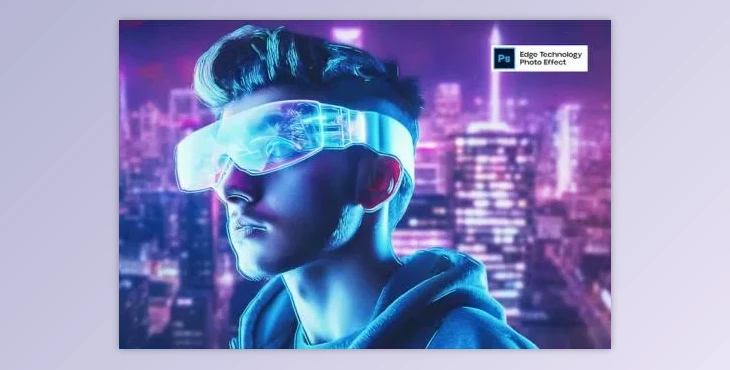 Download Edge Technology Photo Effect - VV9D9N5