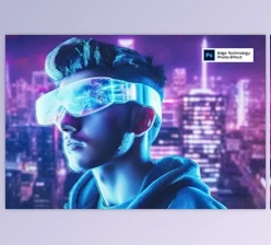 Download Edge Technology Photo Effect - VV9D9N5