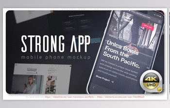 Download <span class='badge badge-warning'>Strong</span> Mobile Mockup (Videohive 51129662) - AE Project