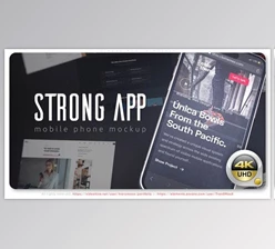 Download Strong Mobile Mockup (Videohive 51129662) - AE Project
