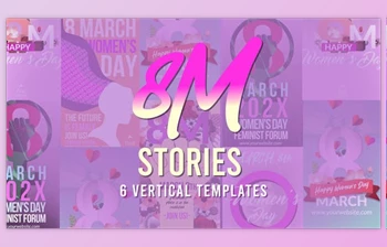 Download 8M International Womens <span class='badge badge-warning'>Day</span> Stories (Videohive 51108908) - AE Project
