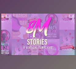 Download 8M International Womens Day Stories (Videohive 51108908) - AE Project