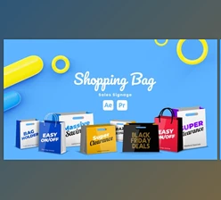 Download Shopping Bag Sale Signage (Videohive 51146427) - AE Project