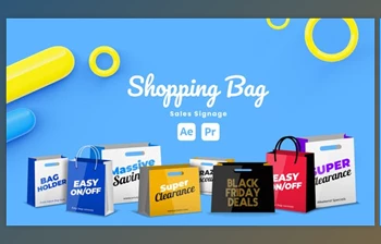 Download <span class='badge badge-warning'>Shopping</span> Bag Sale Signage (Videohive 51146427) - AE Project
