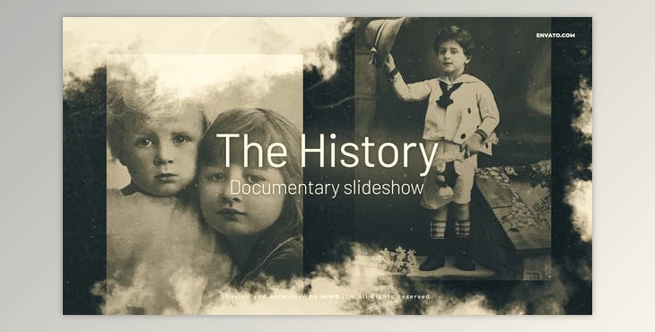 Download History Slideshow (Videohive 50997427) - AE Project