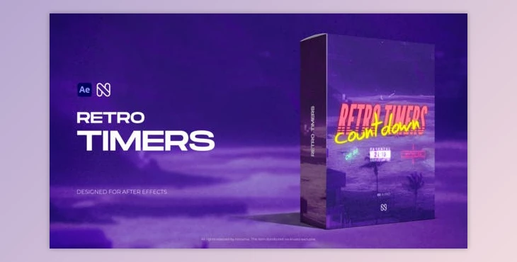 Download Retro Timers (Videohive 51081442) - AE Project