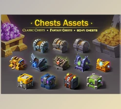 Download Unity Asset - 2D Chests Assets – Mega Pack v2.0