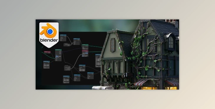 Download Blender 4 Geometry Nodes Workshop: Jungle Vines