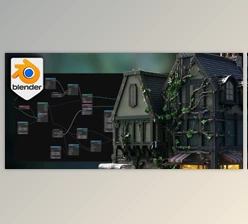 Download Blender 4 Geometry Nodes Workshop: Jungle Vines
