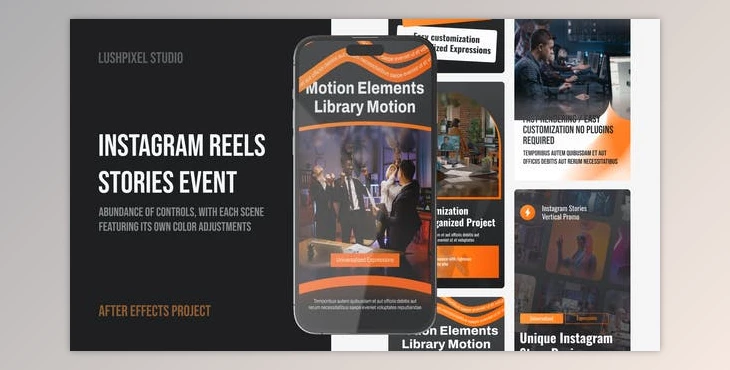 Download Instagram Reel - Vertical (Videohive 51046573) - AE Project