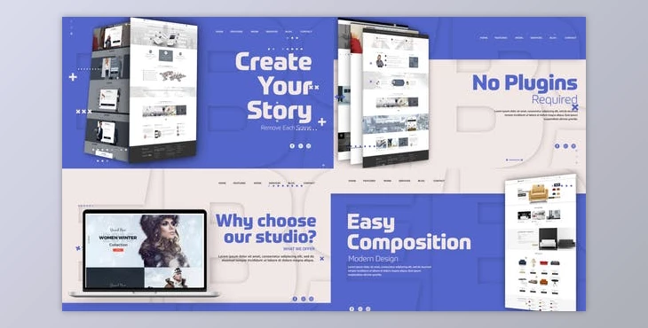 Download Website Promo (Videohive 51048291) - AE Project
