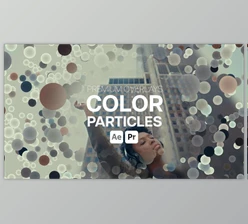 Download Premium Overlays Color Particles (Videohive 51169700) - AE Project