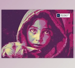 Download Retro Engraved Photo Effect - D6YL524