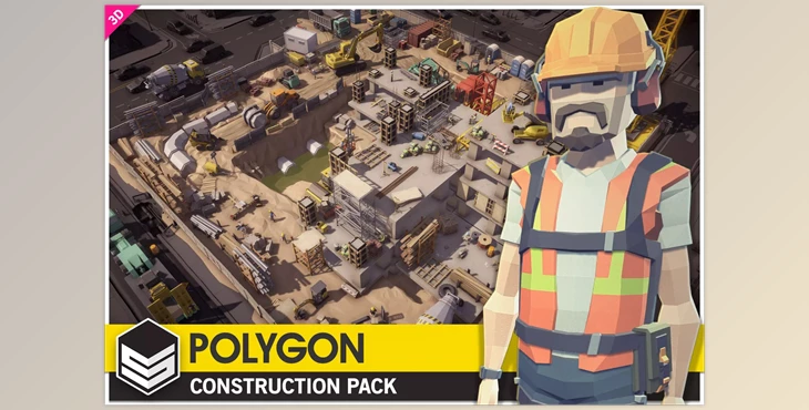 Download Unity Asset - POLYGON Construction – Low Poly 3D Art by Synty v1.4