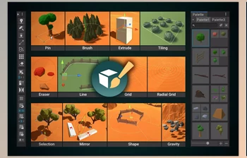 Download Unity Asset - <span class='badge badge-warning'>Prefab</span> World Builder v3.9.3