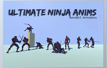 Download Unity Asset - <span class='badge badge-warning'>Ultimate</span> Ninja Anims v1.0