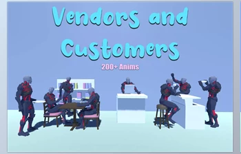 Download Unity Asset - <span class='badge badge-warning'>Vendors</span> and Customers v1.0