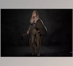 Download Unity Asset - Viking Girl - Modular Character v1.0