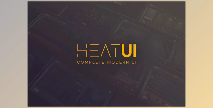 Download Unity Asset - Heat - Complete Modern UI v1.1.5