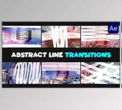Download Abstract Line Transitions | After Effects (Videohive 51010894) - AE Project
