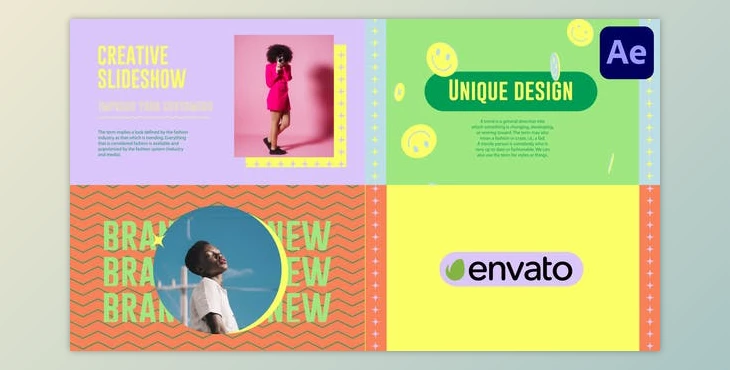Download Abstract Modern Slideshow for After Effects (Videohive 51058000) - AE Project