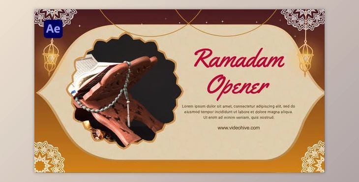 Download Ramadan Kareem Slideshow Opener (Videohive 51073089) - AE Project