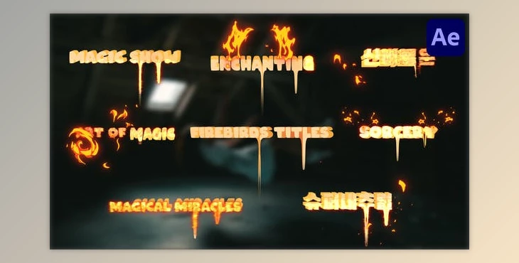 Download Firebirds Titles for After Effects (Videohive 51058055) - AE Project