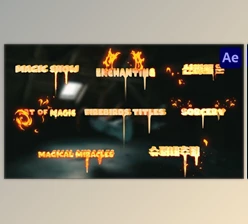 Download Firebirds Titles for After Effects (Videohive 51058055) - AE Project