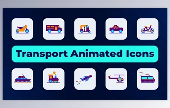 Download Transport <span class='badge badge-warning'>Animated</span> <span class='badge badge-warning'>Icons</span> (<span class='badge badge-warning'>Videohive</span> 51062439) - AE <span class='badge badge-warning'>Project</span>