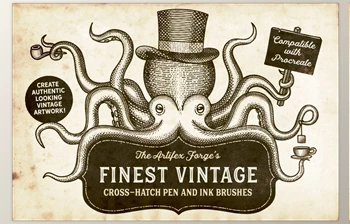 Download Finest <span class='badge badge-warning'>Vintage</span> – Procreate <span class='badge badge-warning'>Brushes</span> 94DMTME