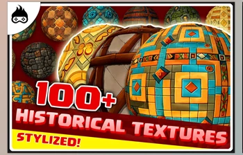 Download Unity Asset - 100+ Stylized Historical Textures – <span class='badge badge-warning'>Medieval</span>, Egyptian, Roman & More v1.1.0