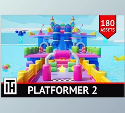 Download Unity Asset - Platformer 2 – Low Poly v1.0