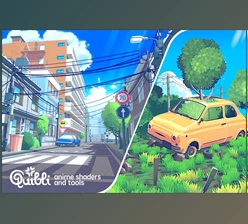 Download Unity asset - Quibli Anime Shaders and Tools v2.3.2