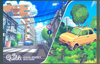 Download Unity asset - Quibli Anime <span class='badge badge-warning'>Shaders</span> and Tools v2.3.2