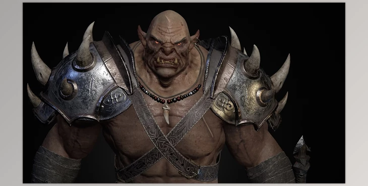 Download Unreal engine - Orc Warrior v4.26